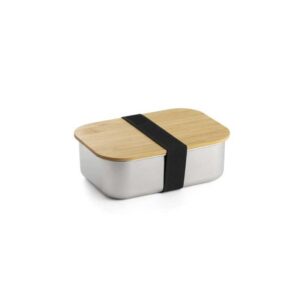 Stainless Steel Lunch Box with Bamboo Lid - <strong>sustainable</strong>