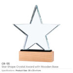 star shaped crystal awards 1