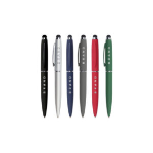 Stylus Metal Pens Rubberized & Twist-action - <strong>writing</strong>