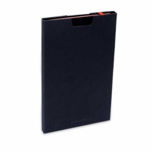 SUKH - SANTHOME A5 Hardcover Ruled Notebook Black-Blue - <strong>stationery</strong>