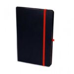 sukh santhome a5 hardcover ruled notebook black red 2
