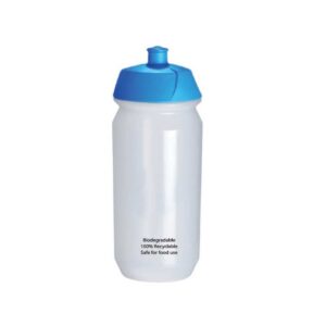 Tacx Eco Biodegradable Water Bottle 500ML - Blue Lid - <strong>sustainable</strong>