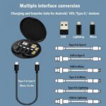 tavira memorii recycled multi cable set black 8