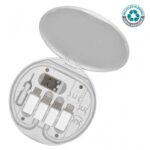 TAVIRA - @memorii Recycled Multi-Cable Set - White - <strong>sustainable</strong> 1 tavira memorii recycled multi cable set white 1 1