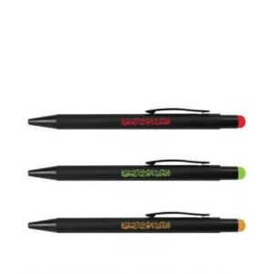 UAE DAY Stylus Rubberized Black Metal Pens - <strong>writing</strong>