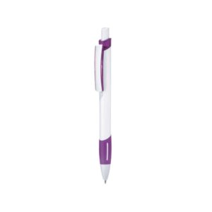 UMA STRIPE Plastic Pen Purple - <strong>stationery</strong>