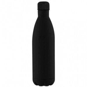 VALENCE - Soft Touch Insulated Water Bottle - 1L - Black - <strong>durable</strong>