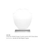 victorian shield crystal awards 2