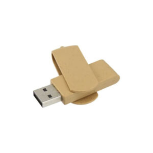 Wheat Straw Swivel USB Flash Drives - <strong>sustainable</strong>