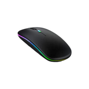 Wireless Slim LED Mouse, Rechargeable & Silent - <strong>ergonomic</strong>