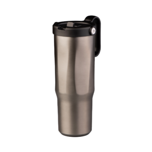 EcoTrail 900 Stainless Steel Mug with Straw