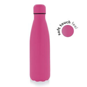 Soft Touch Insulated Water Bottle - PINK