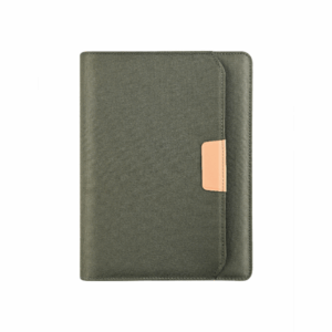 RPET B5 Portfolio – Notebook with Document Organizer and Zipper Closure