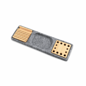 Eco-Friendly Pen, Phone, and Tray Organizer for Your Desk