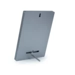 Aluminum Award Plaque A4 with Round Colored Plate WPL MR1 Back View