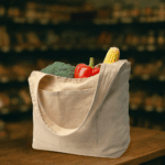 Cotton Hobo Bag with front Pocket CSB 12 NAT Sample