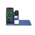 AVRON Giftology 3 in 1 Magnetic Wireless Charger Desk Tray Navy 2