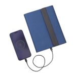 BERGMUND Santhome 10000mAh Magnetic 15W Magsafe Wireless Power Bank Folder Blue