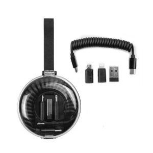 SPIRA – Compact 60W All-in-One Charging & Data Cable