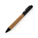Black Metal Pen with Cork Barrel PN59 CO Blank