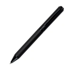 Black Metal Pens with Diamond Textured Barrel, Corporate Giveaways