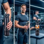 Branding Stainless Steel Water Bottle in Black Matte Double Wall TM 045 Sample