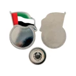 UAE Flag Badges 2094 UAE Silver
