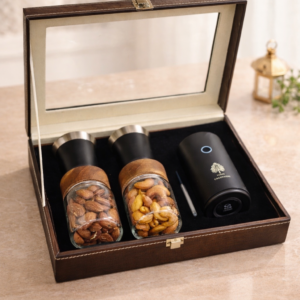 Qahwa Harmony – Premium Ramadan Dry Fruits & Oud Diffuser Gift Box