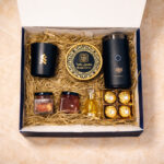 Ramadan Bukhoor Gift Set with dates honey electric bukhoor burner and chocolates