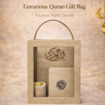 Ramadan Corporate Gift – Quran Gift Pouch luxury Islamic corporate gift set