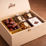Eid Corporate Gift – Classic Dates and Dryfruits Gift Box luxury Eid gift set