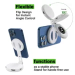 Pocket Selfie Ring Light with MagSafe SR MS 180 Degree 2