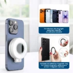 Pocket Selfie Ring Light with MagSafe SR MS Installation